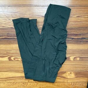 Aerie offline leggings olive green
